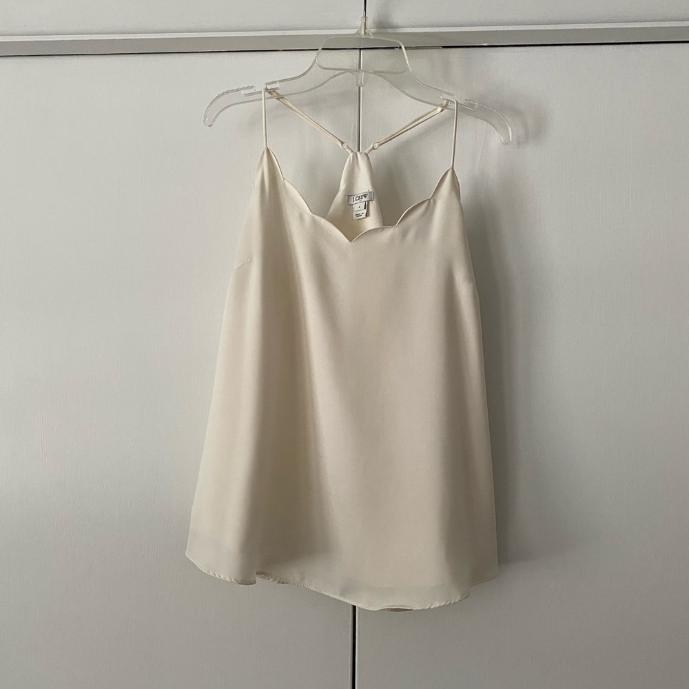 Scalloped Tank Top